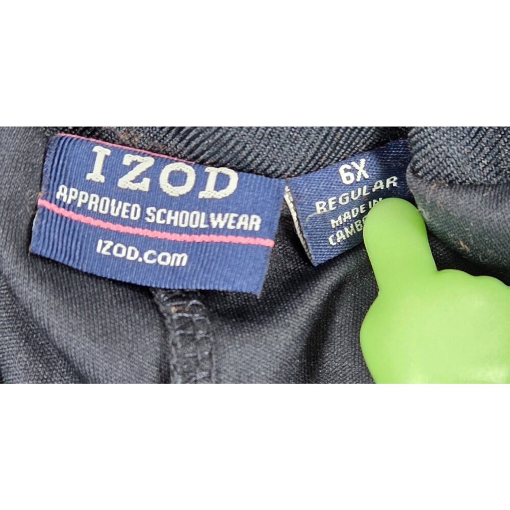 IZOD Approved Schoolwear Girls Pleated School Uniform Skort Navy Blue Size 6X - Picture 5 of 6